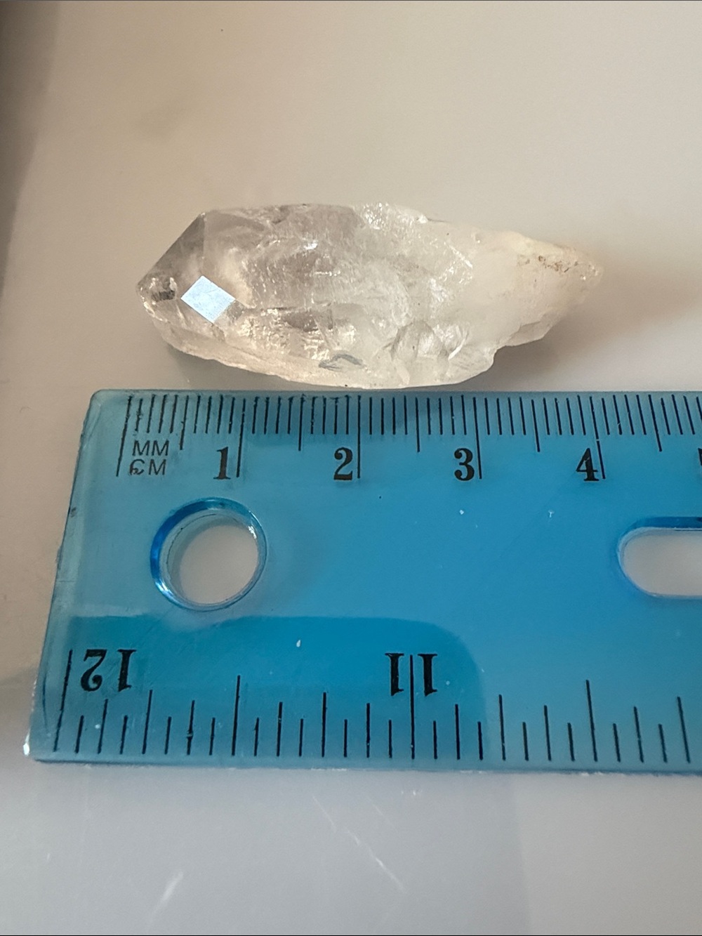 Natural clear quartz crystal healing stone Herkimer diamond (?) - Picture 8 of 10